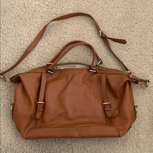 Brown handbag